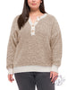 Curvy How I Feel Marled Knit Pullover