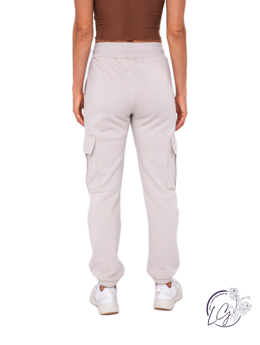 High-Rise Athletic Utility Joggers