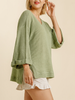 Curvy Greatest Chance 3/4 Sleeve Top