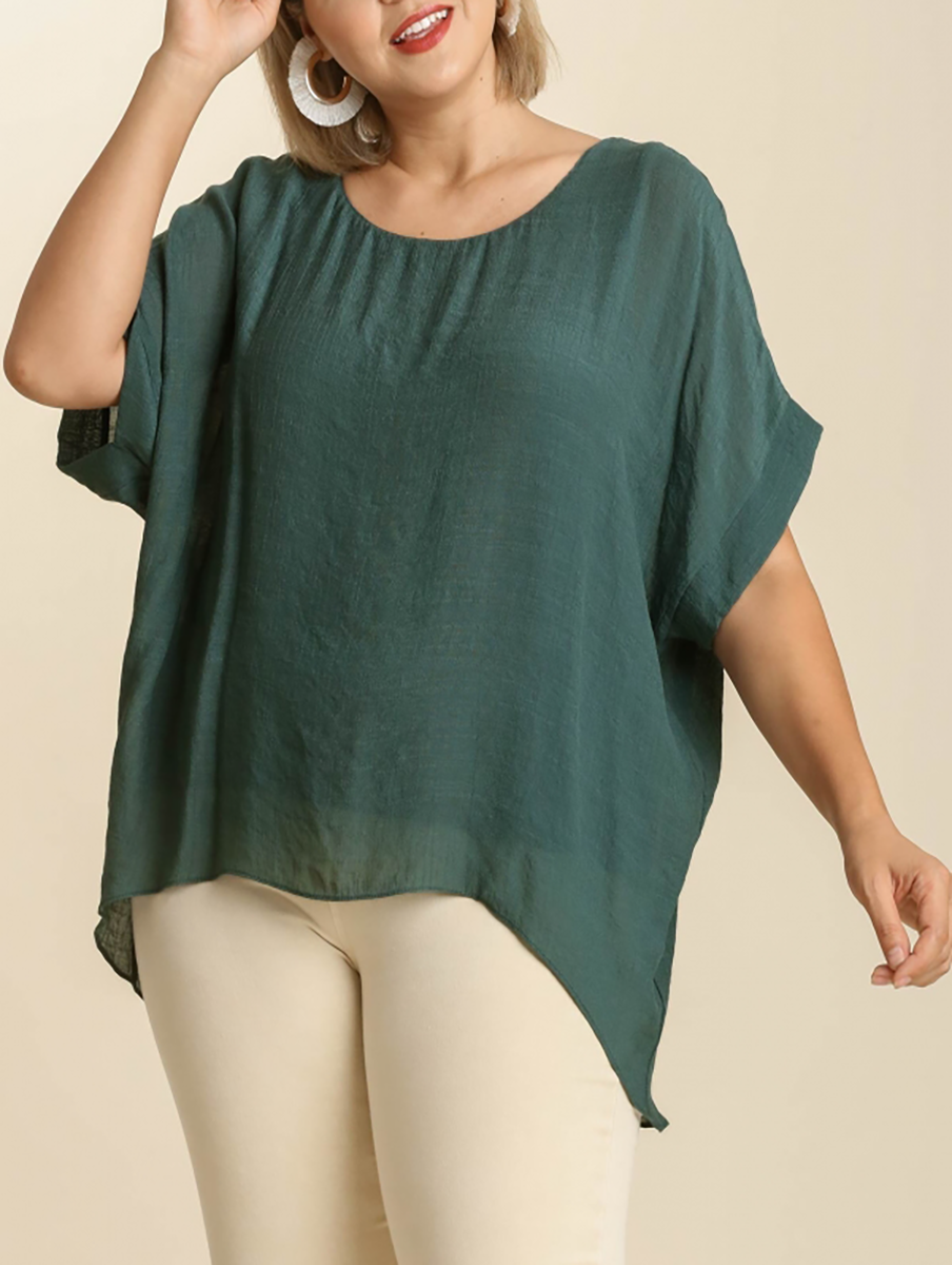 Curvy Endless Possibilities Short Sleeve Top