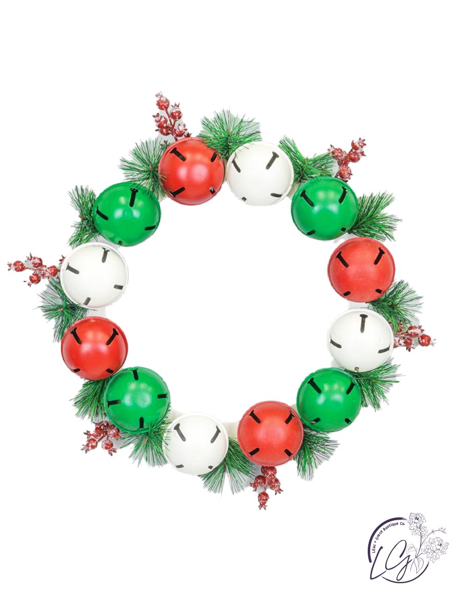 Evergreen Berry Bell Wreath